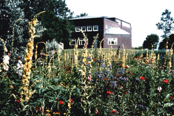 Noldemuseum mit Garten im Frühsommer 1972