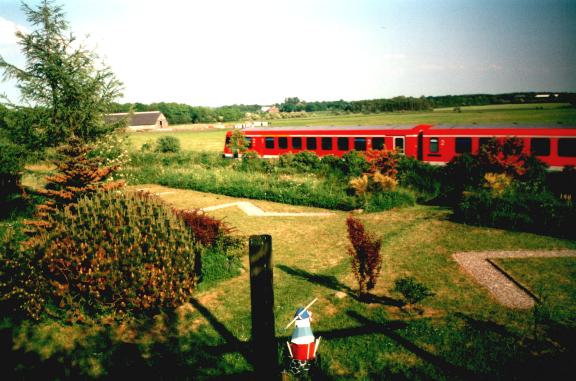 DB-Dieseltriebzug BR 628 um 1997